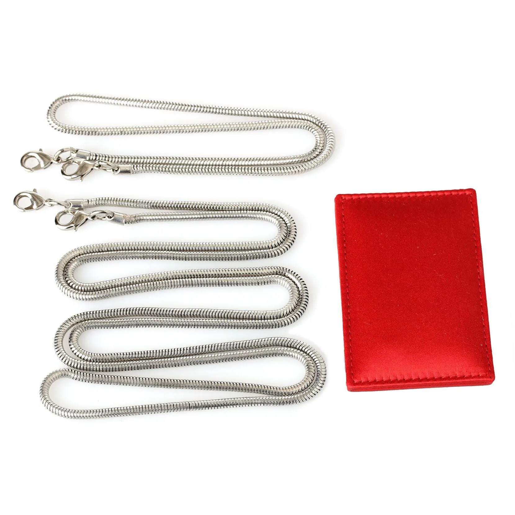 Gothisi red satin clutch