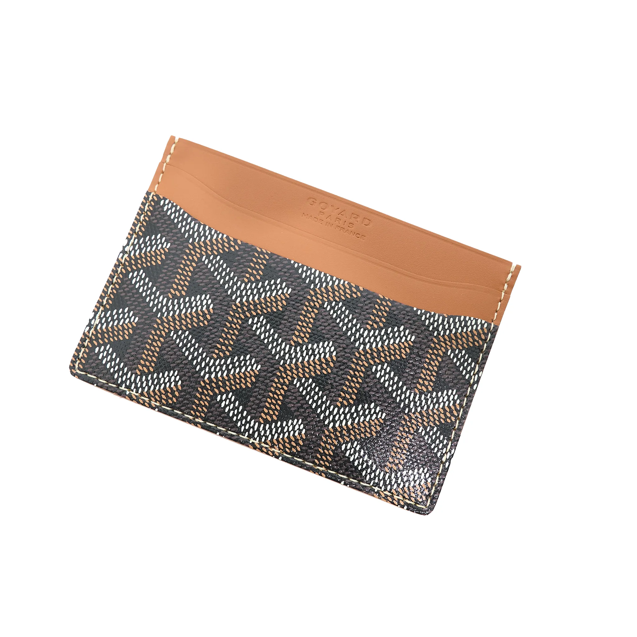 Goyard Saint-Sulpice Card Wallet Brown