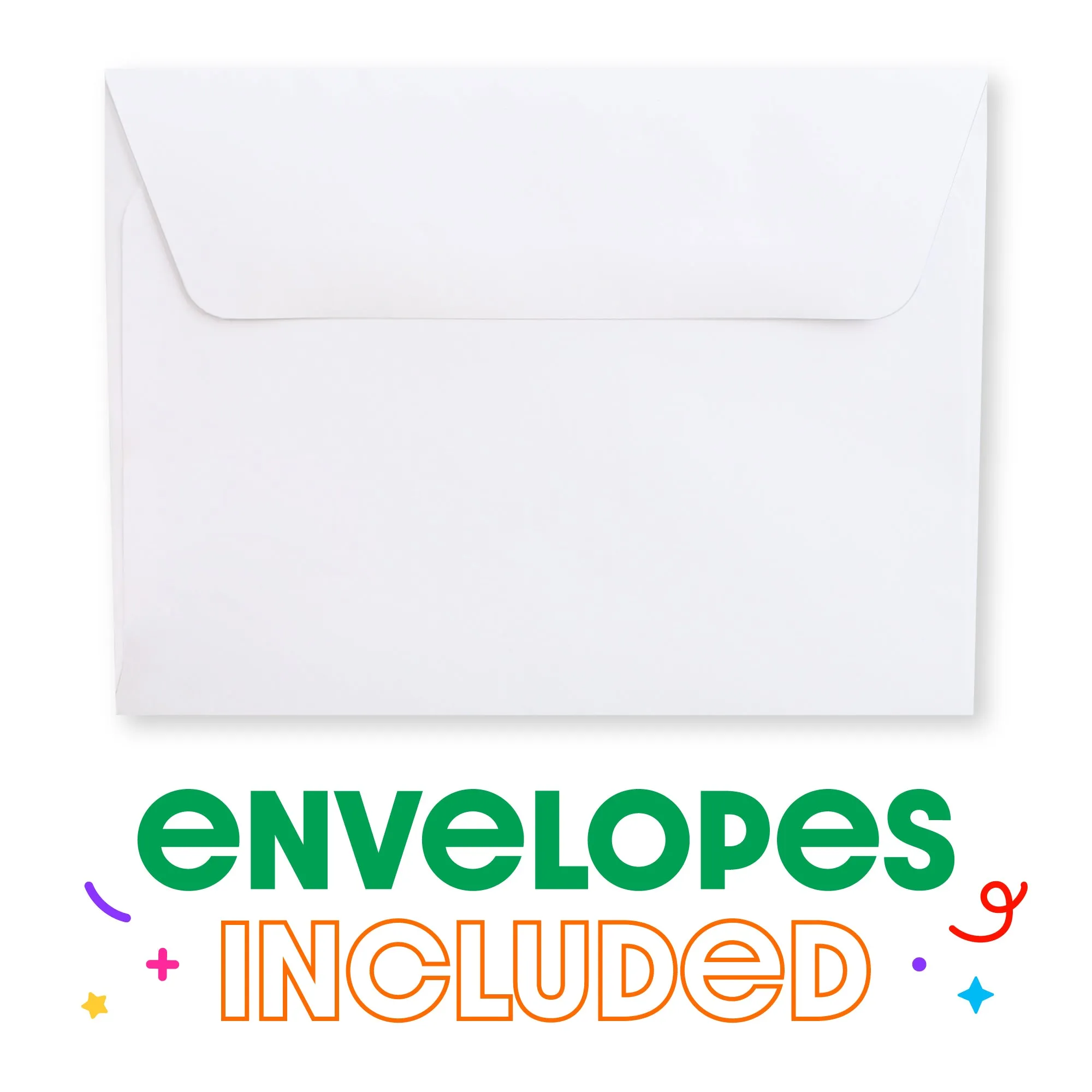 Groovy Christmas - Pastel Holiday Party Money And Gift Card Holders - Set of 8