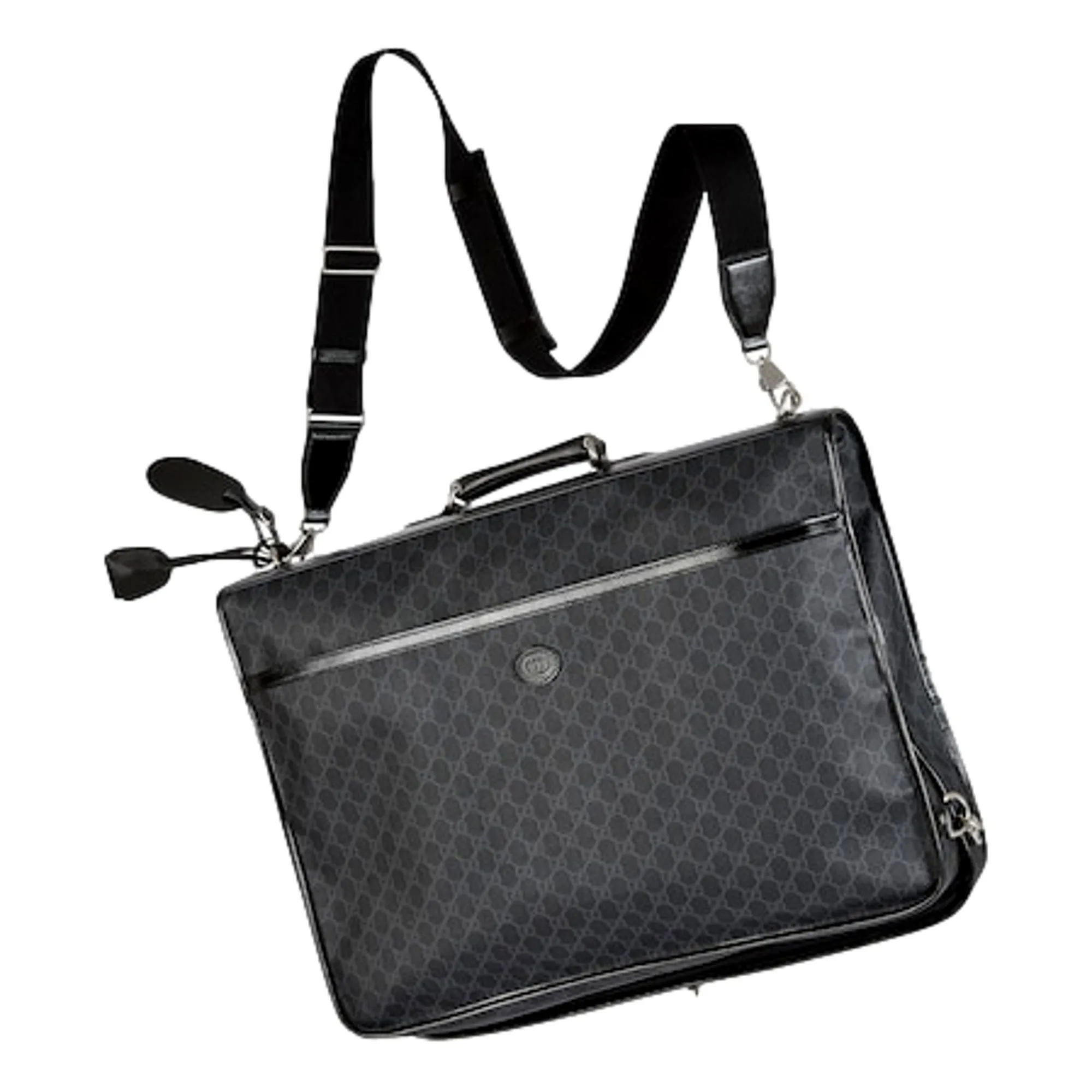 Gucci Supreme Interlocking GG Supreme Black Garment Bag Holdall
