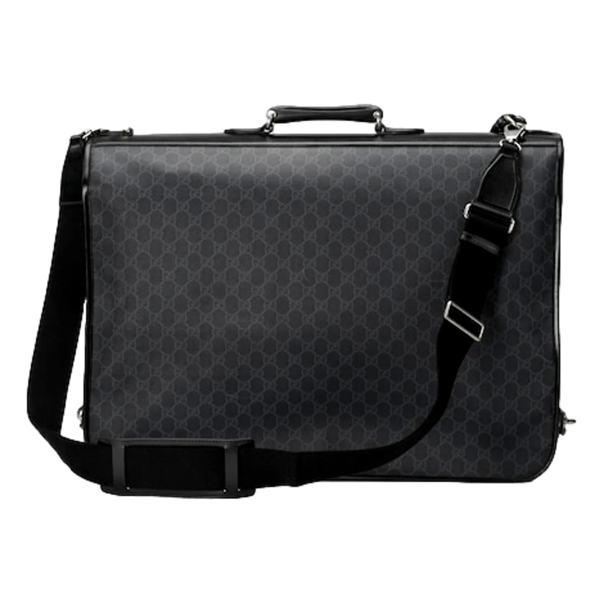 Gucci Supreme Interlocking GG Supreme Black Garment Bag Holdall