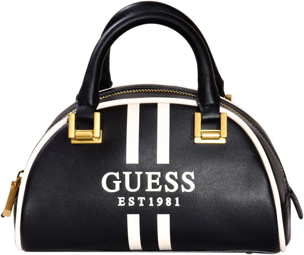 GUESS Mildred Mini Bowler, Black