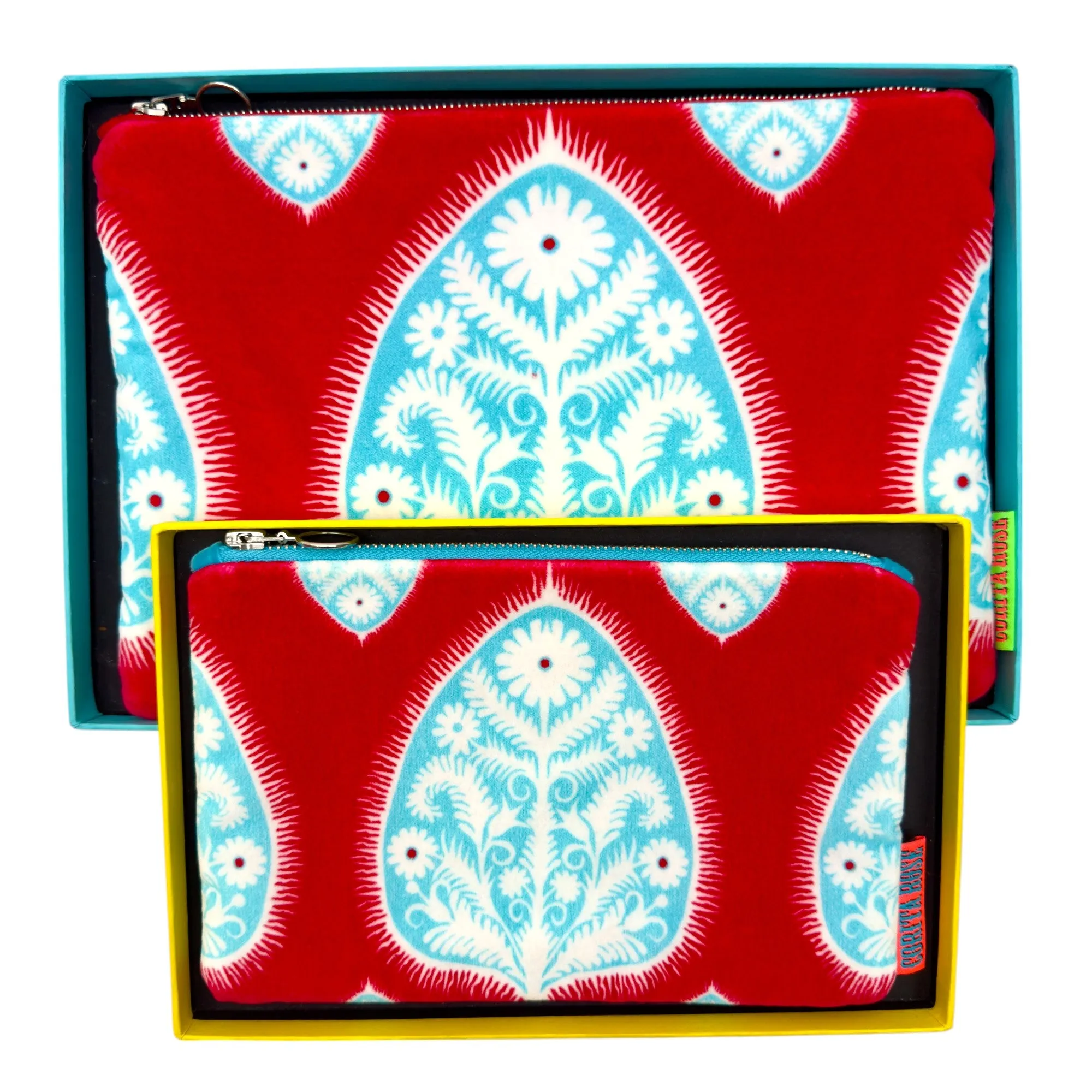 Gypsy Leaf Red Clutch