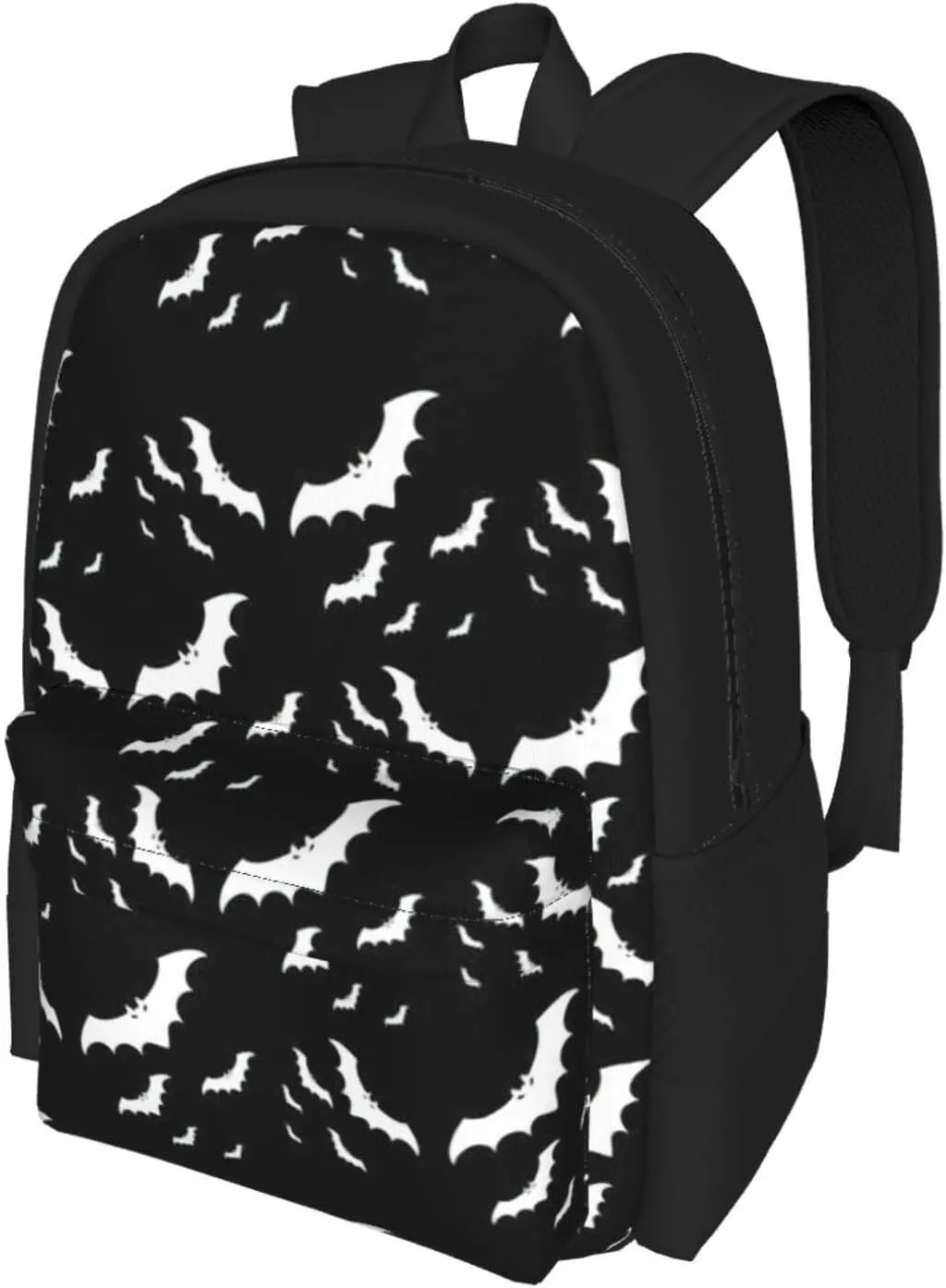 Halloween Flying Bats Print Storage Bag, Shoulder Bag, Leisure Bag, Large Capacity Leisure Travel Shoulder Bag