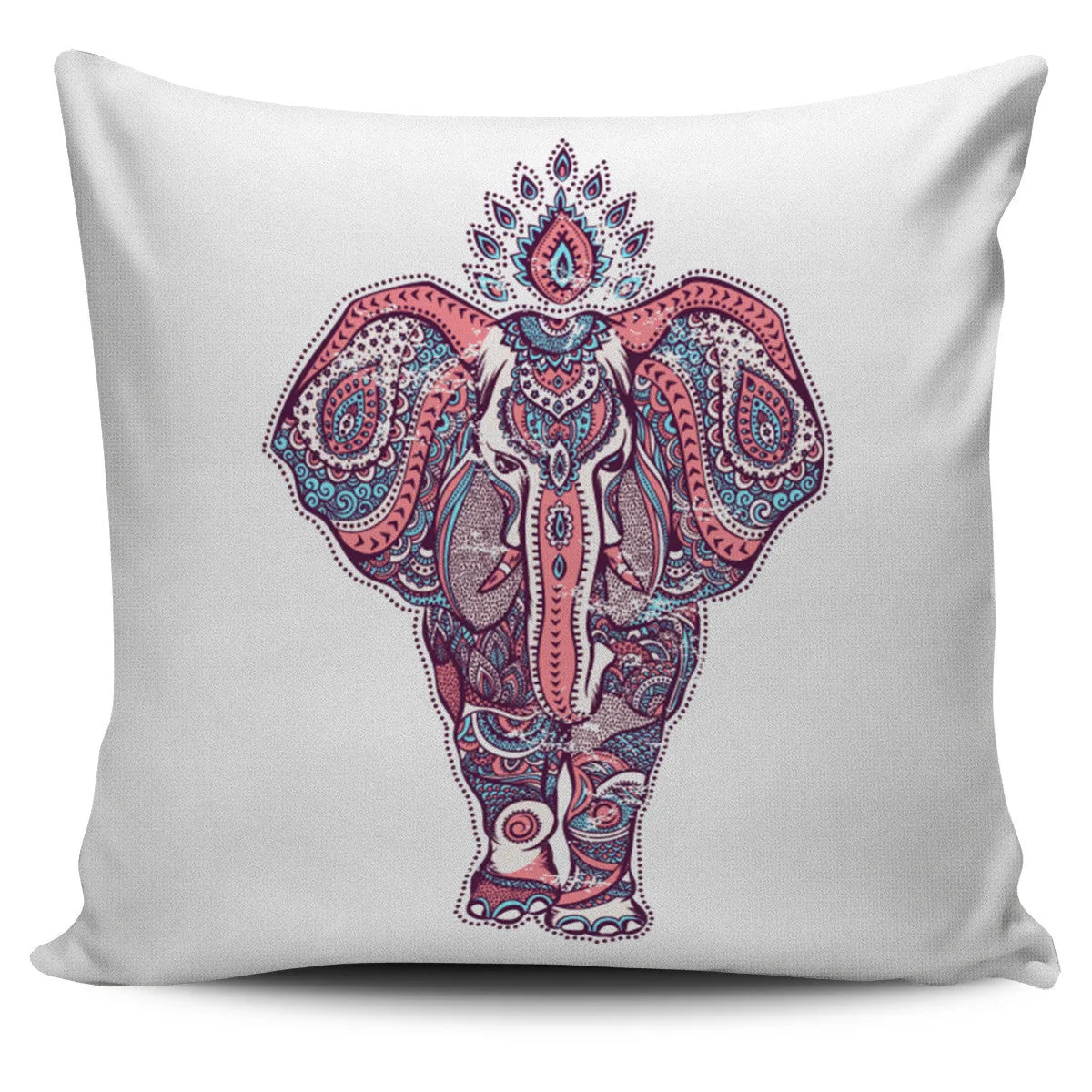 HAMSA HAND BLACK PILLOW COVERS