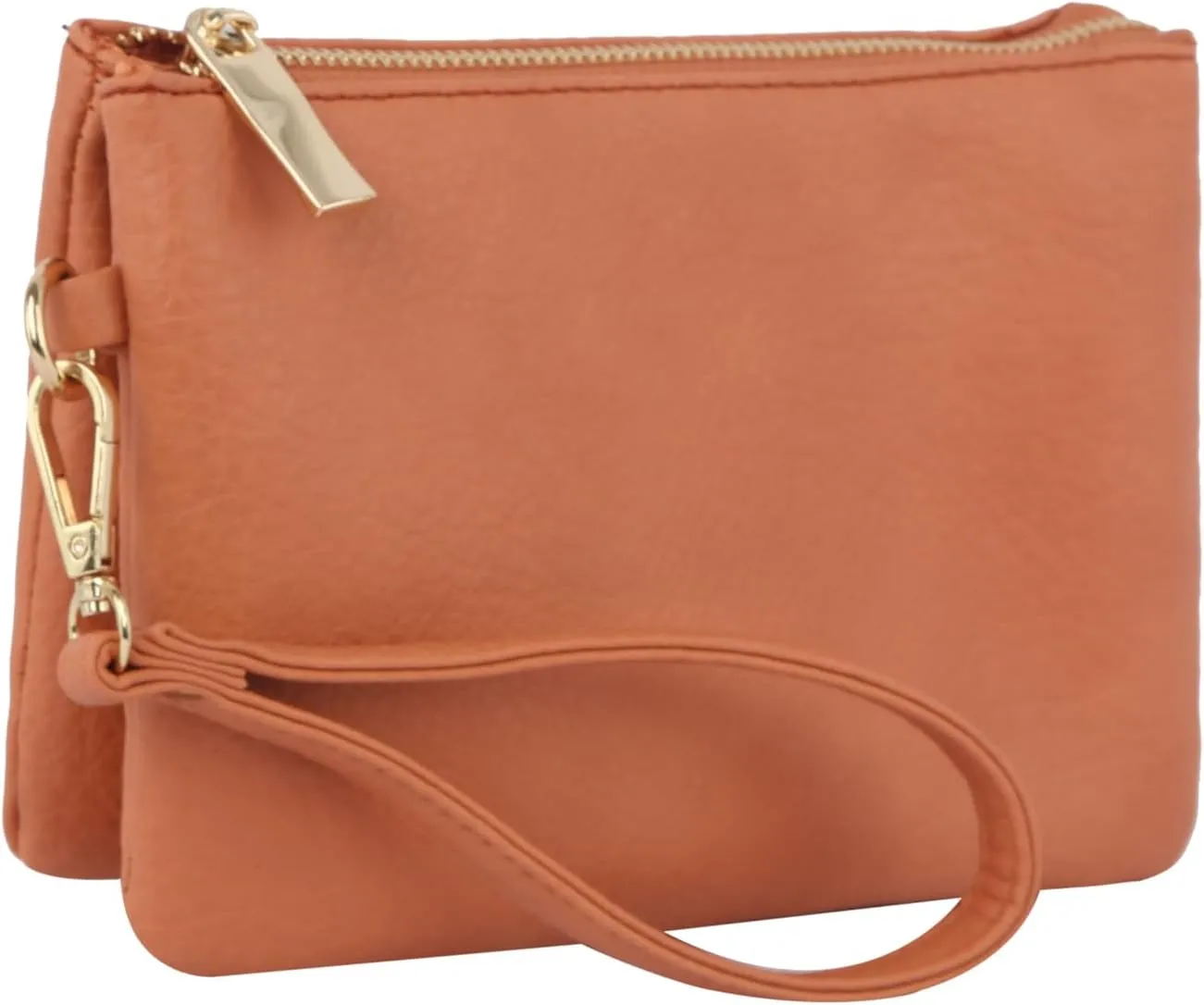 Handbag Republic Fashion Triple Compartment Crossbody Wristlet Bag by Calin Collection