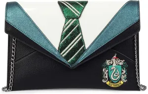 Harry Potter Danielle Nicole Slytherin Uniform Clutch, Green