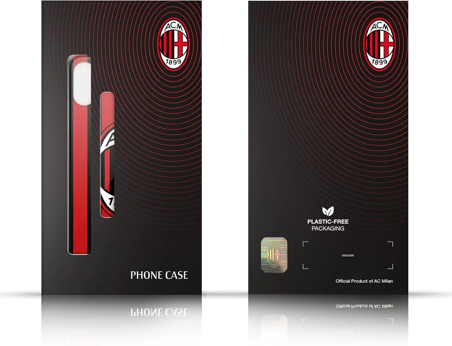 Head Case Designs Officially Licensed AC Milan Kick 1 Teens Leather Book Wallet Case Cover Compatible with OnePlus Nord CE 3 Lite 5G