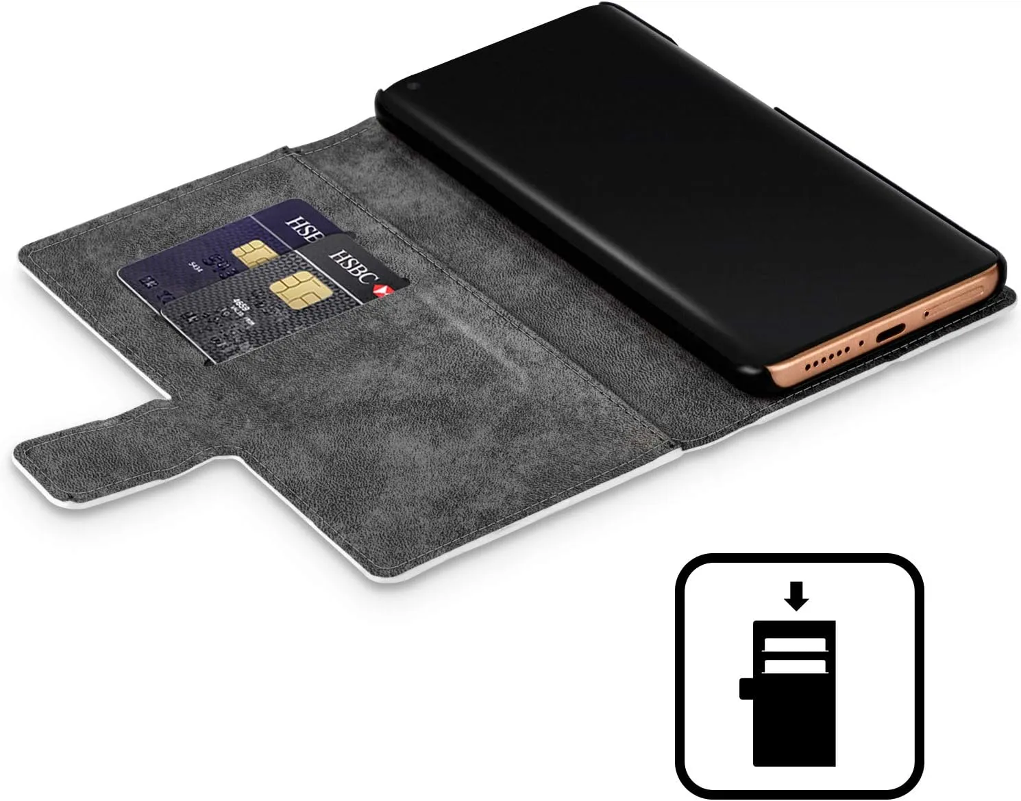 Head Case Designs Officially Licensed Simone Gatterwe Secret Wood Lands and Places Leather Book Wallet Case Cover Compatible with Xiaomi Redmi Note 12 5G