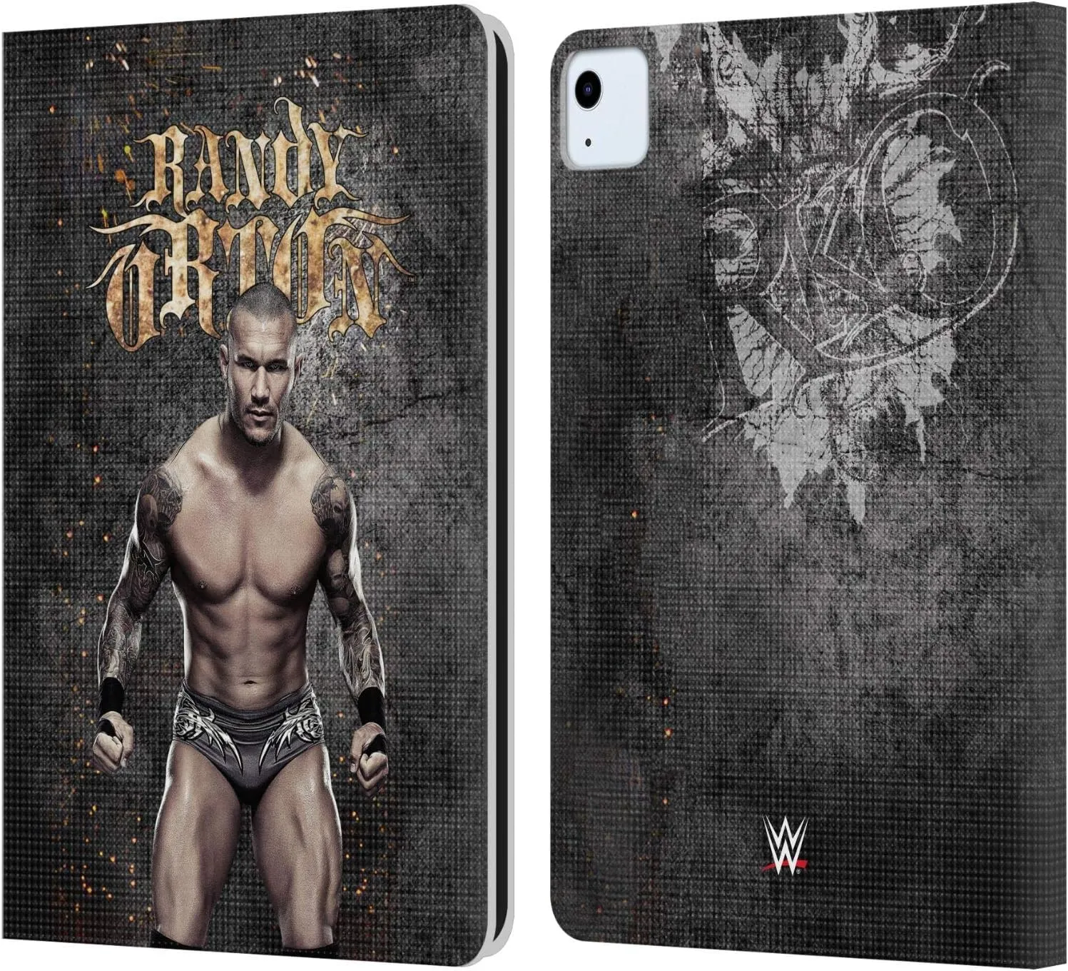 Head Case Designs Officially Licensed WWE LED Image Randy Orton Leather Book Wallet Case Cover Compatible with Apple iPad Air 2020/2022