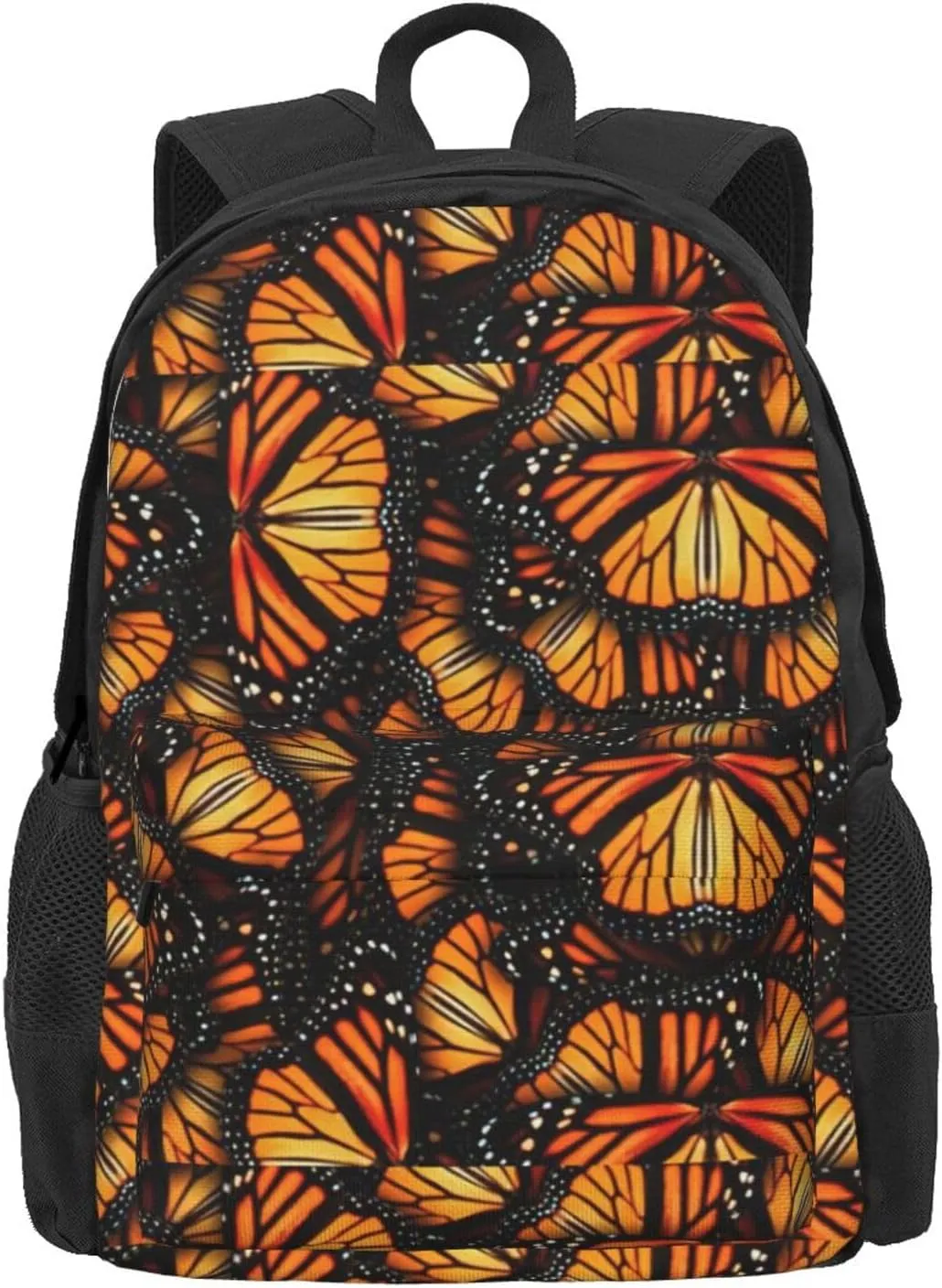 Heaps Of Orange Monarch Butterflies Print Storage Bag, Shoulder Bag, Leisure Bag, Large Capacity Leisure Travel Shoulder Bag