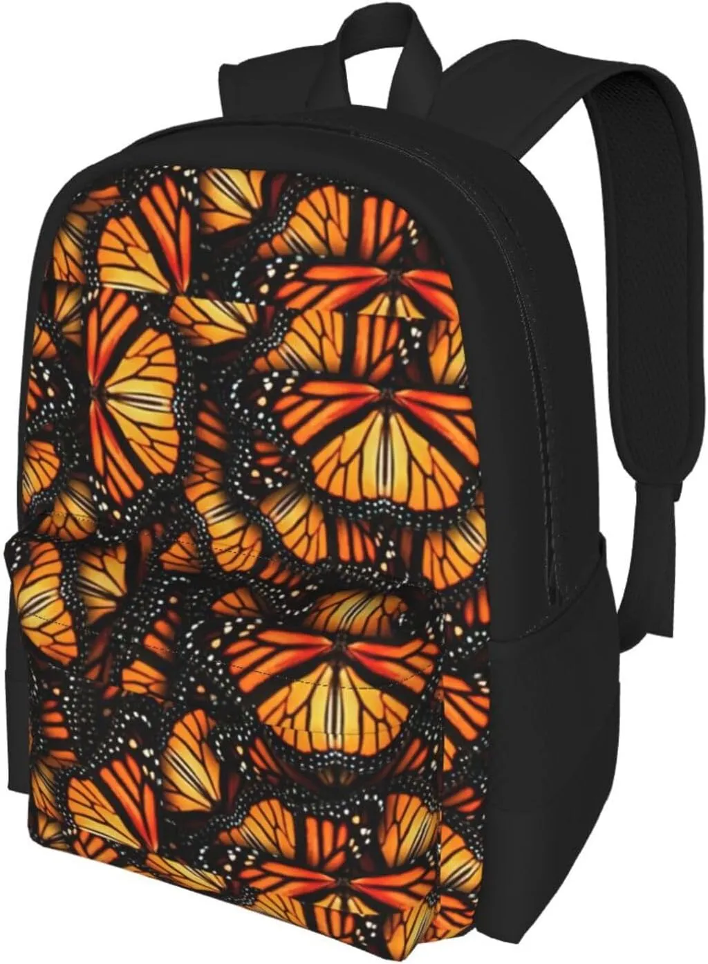 Heaps Of Orange Monarch Butterflies Print Storage Bag, Shoulder Bag, Leisure Bag, Large Capacity Leisure Travel Shoulder Bag