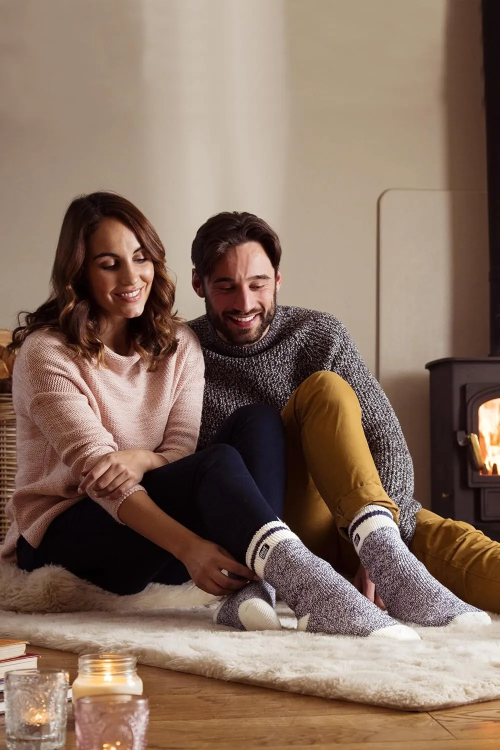 HEAT HOLDERS - Mens and Women's winter Thermal Socks in 35 Colours