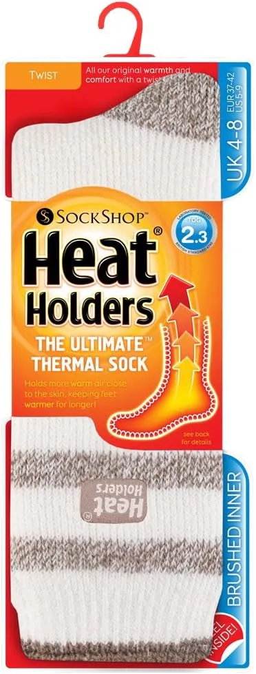 HEAT HOLDERS - Mens and Women's winter Thermal Socks in 35 Colours