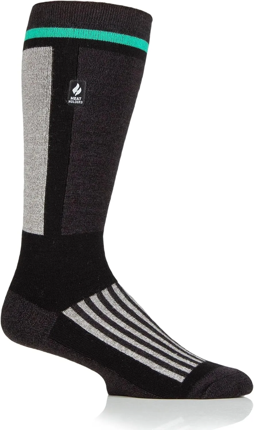 Heat Holders® Men's Glacier ULTRA LITE™ Snowsports Long Socks | Thermal Yarn | Lightweight Winter Socks Tight Fit Shoes