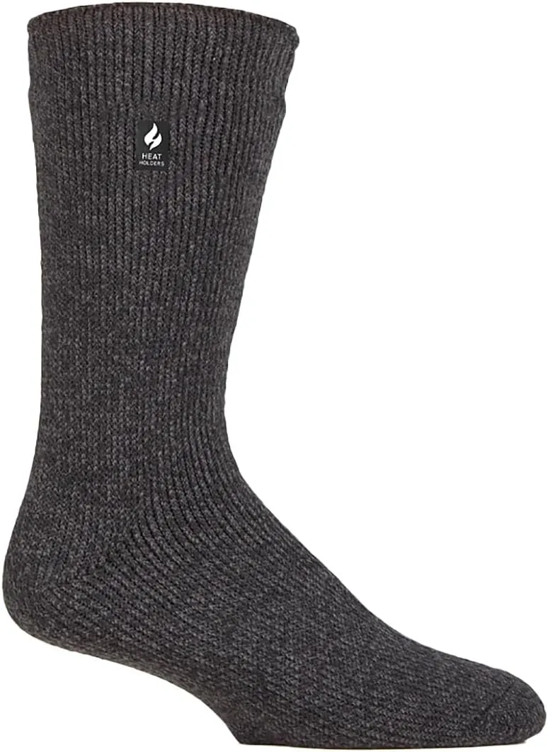 HEAT HOLDERS - Mens Thick 2.3 TOG Winter Warm Original Twist Thermal Crew Socks