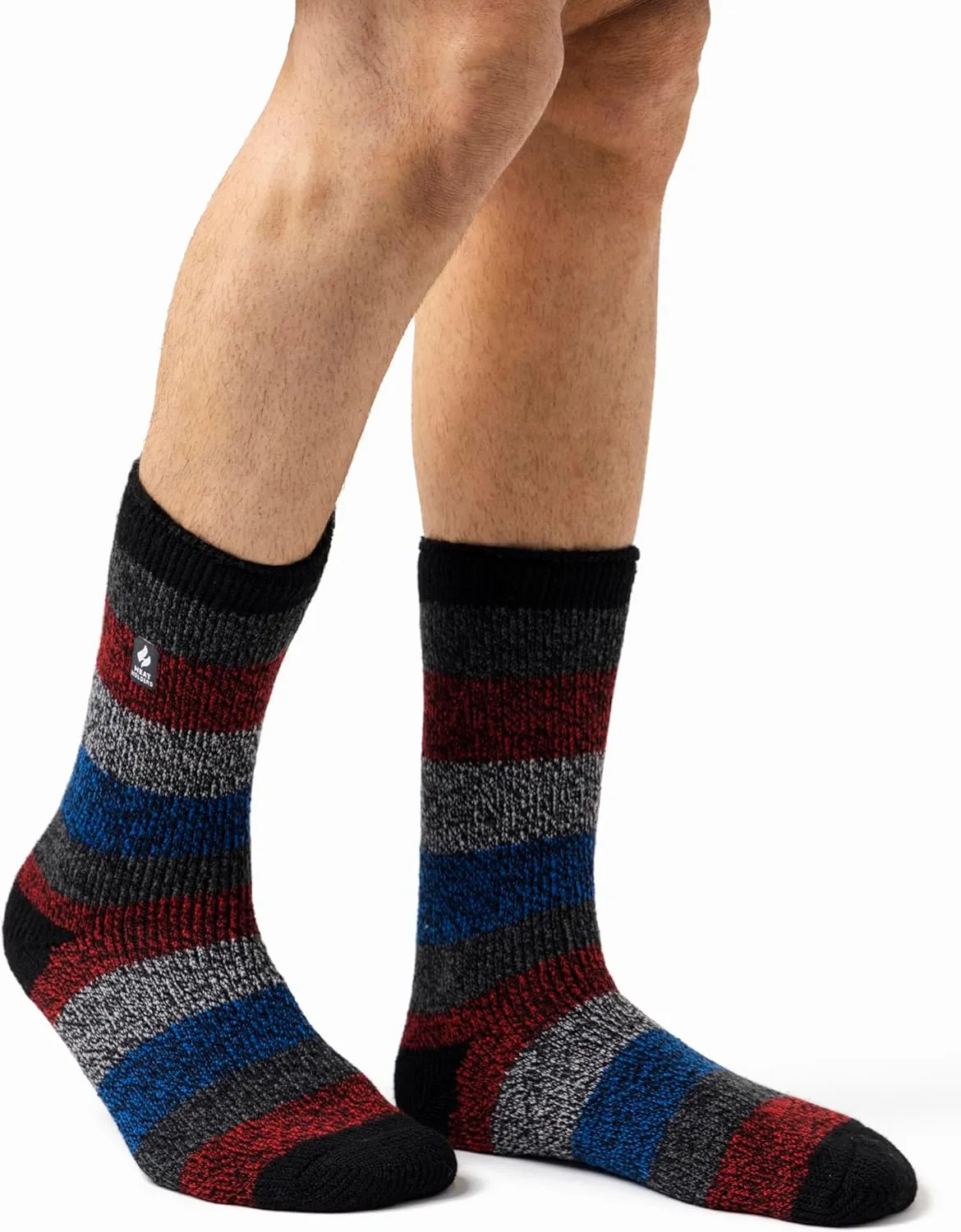 HEAT HOLDERS - Mens Thick Original Thermal Socks | Fuzzy Fleece Boot Socks