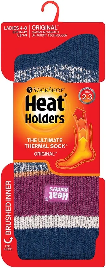 HEAT HOLDERS - Women's Original Ultimate Thermal Socks, One size 5-9 us