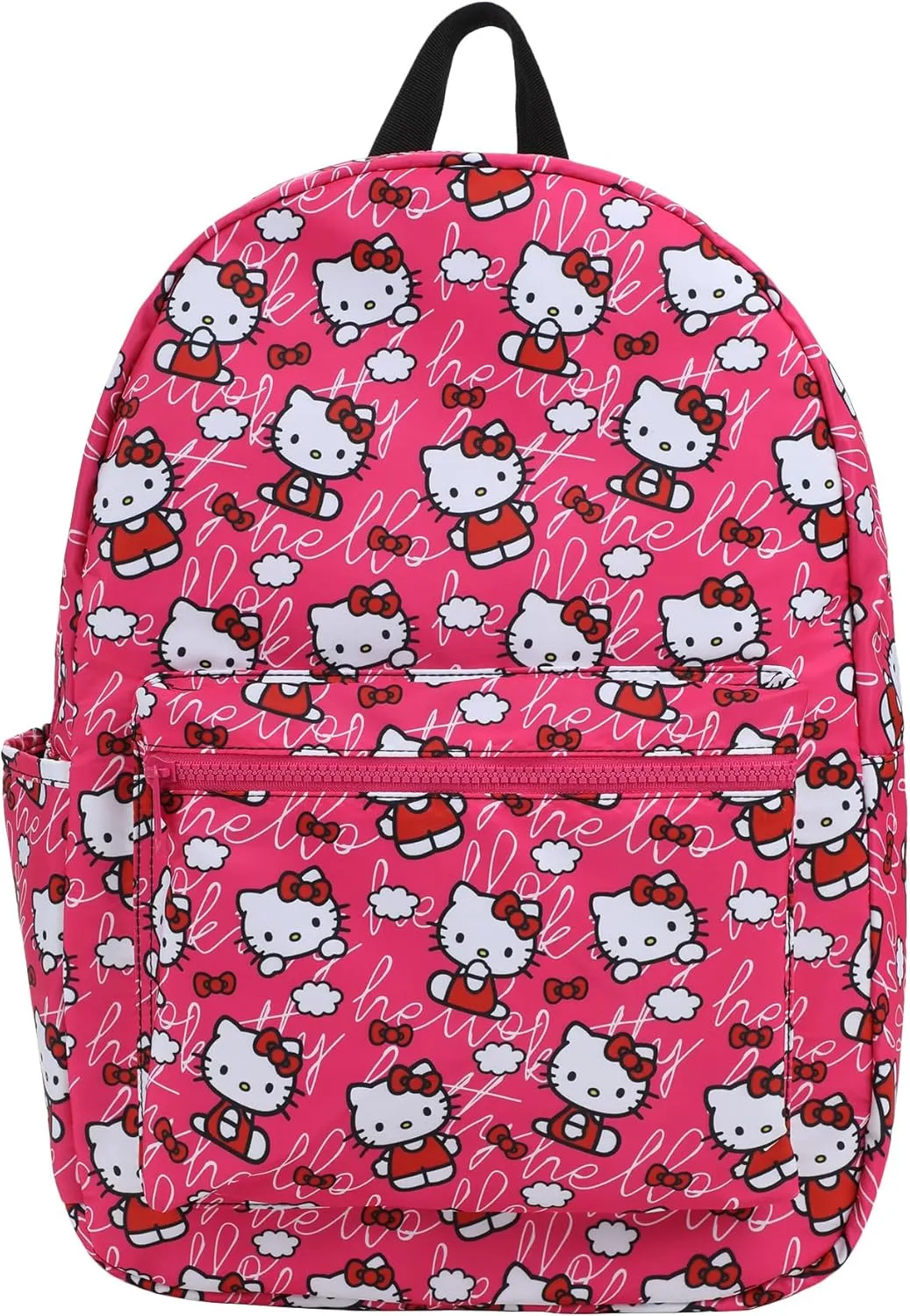 Hello Kitty Toss AOP Pink Ground Travel Backpack