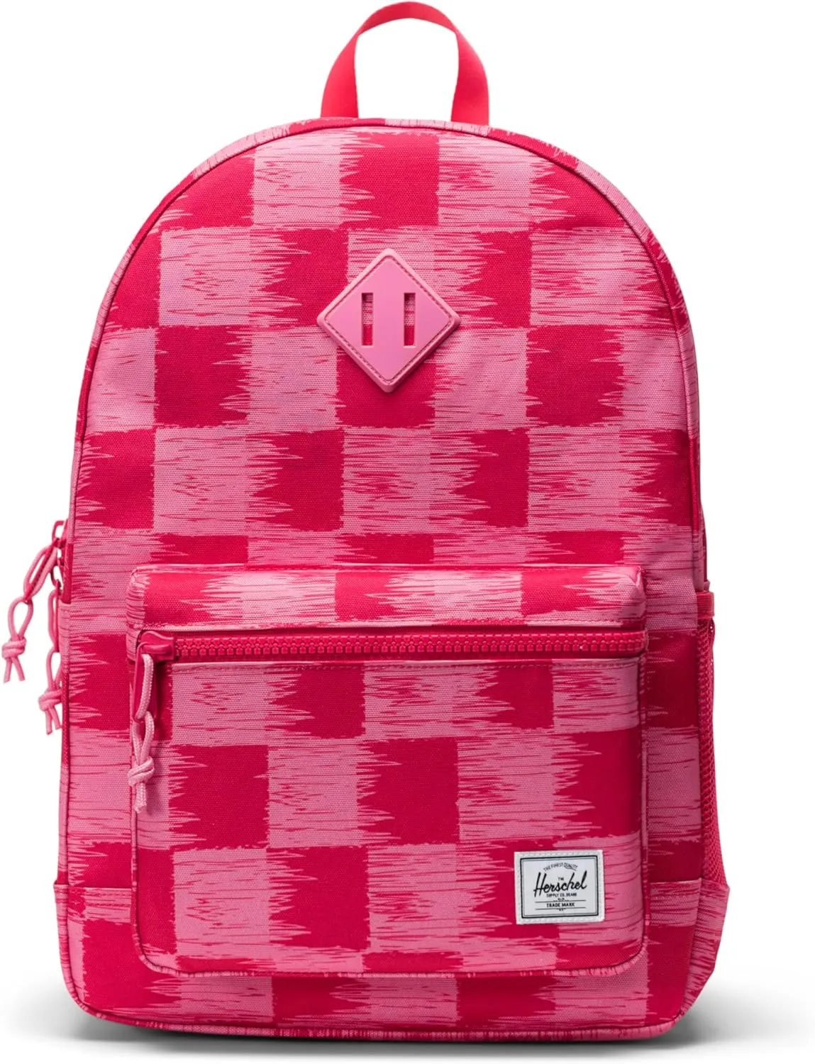 Herschel Supply Co. Heritage Backpack, Check Yourself Raspberry, Youth-26L