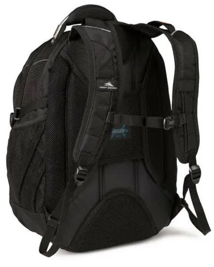 High Sierra Backpack XBT 17'' laptop daypack 58000 BLACK
