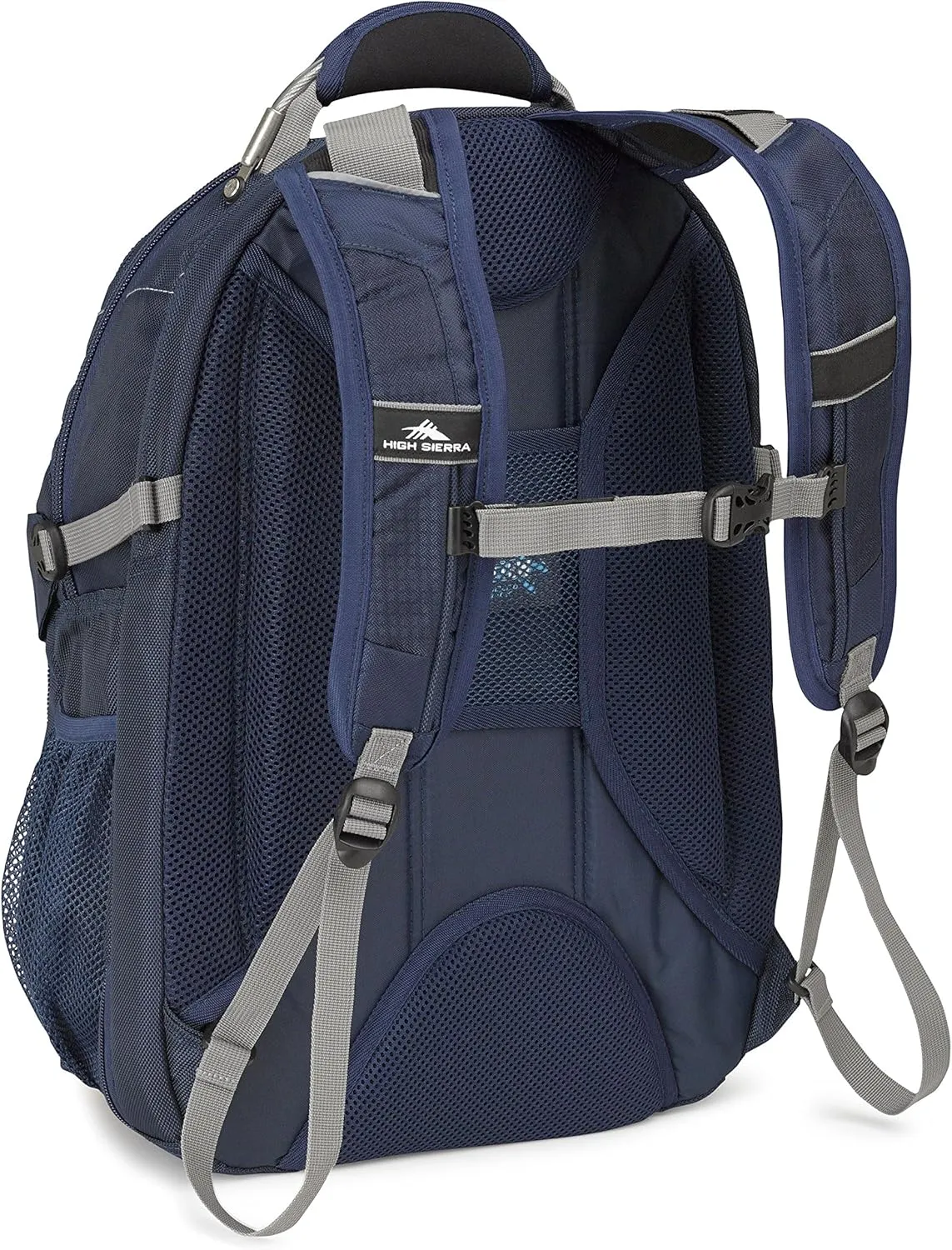 High Sierra XBT - TSA Laptop Backpack, True Navy/Charcoal, One Size
