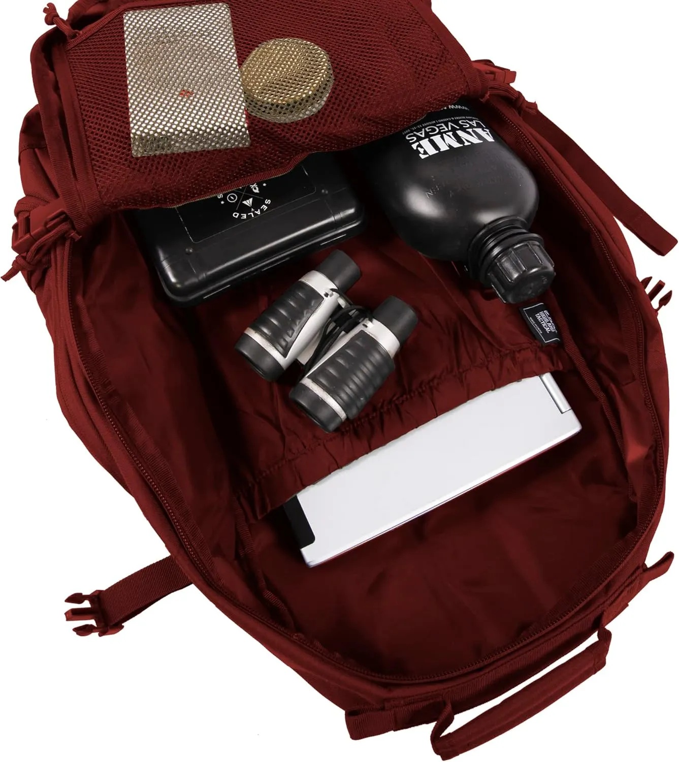 HIGHLAND TACTICAL Men's Foxtrot, Dark Maroon, One_Size