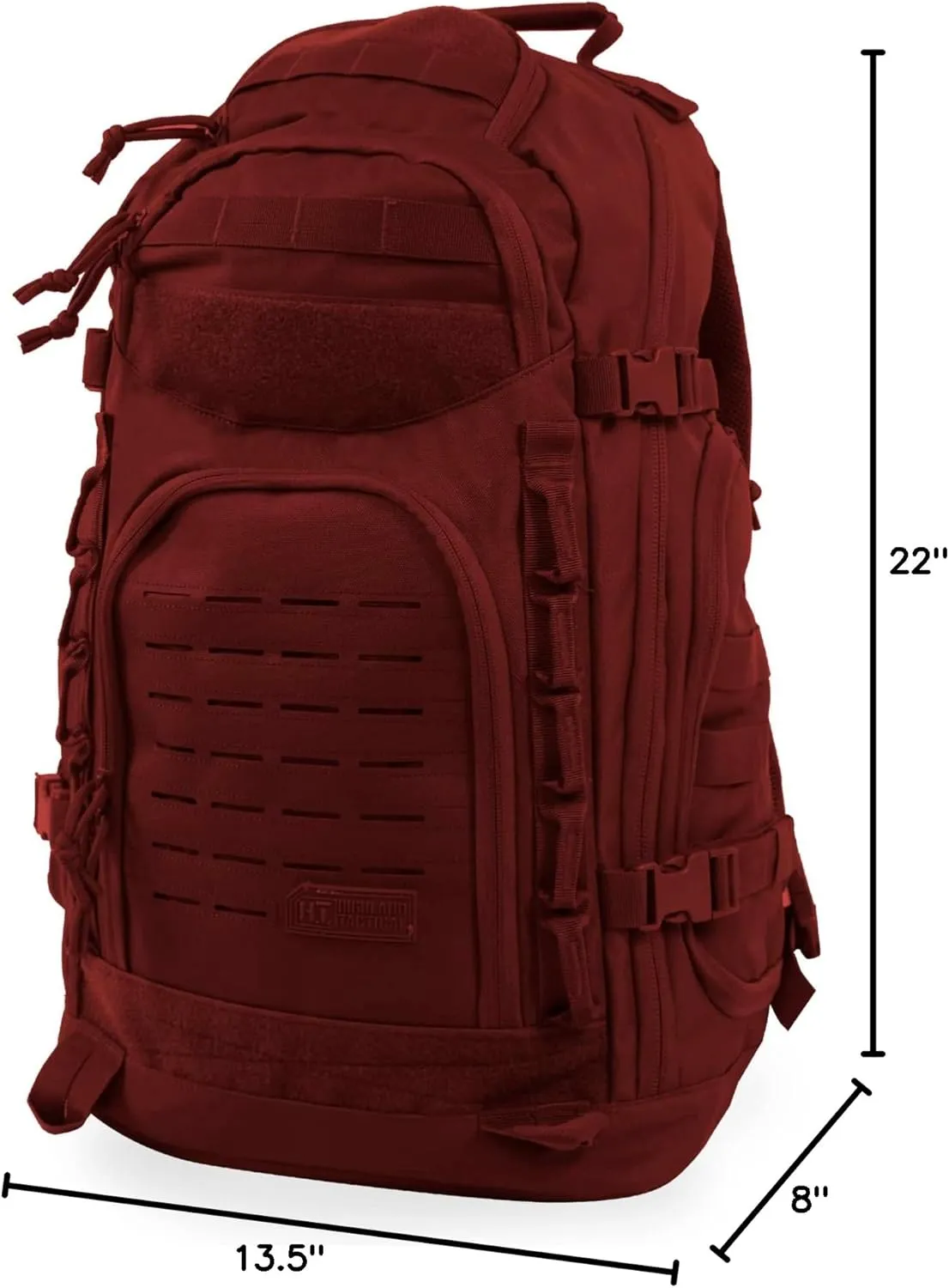 HIGHLAND TACTICAL Men's Foxtrot, Dark Maroon, One_Size