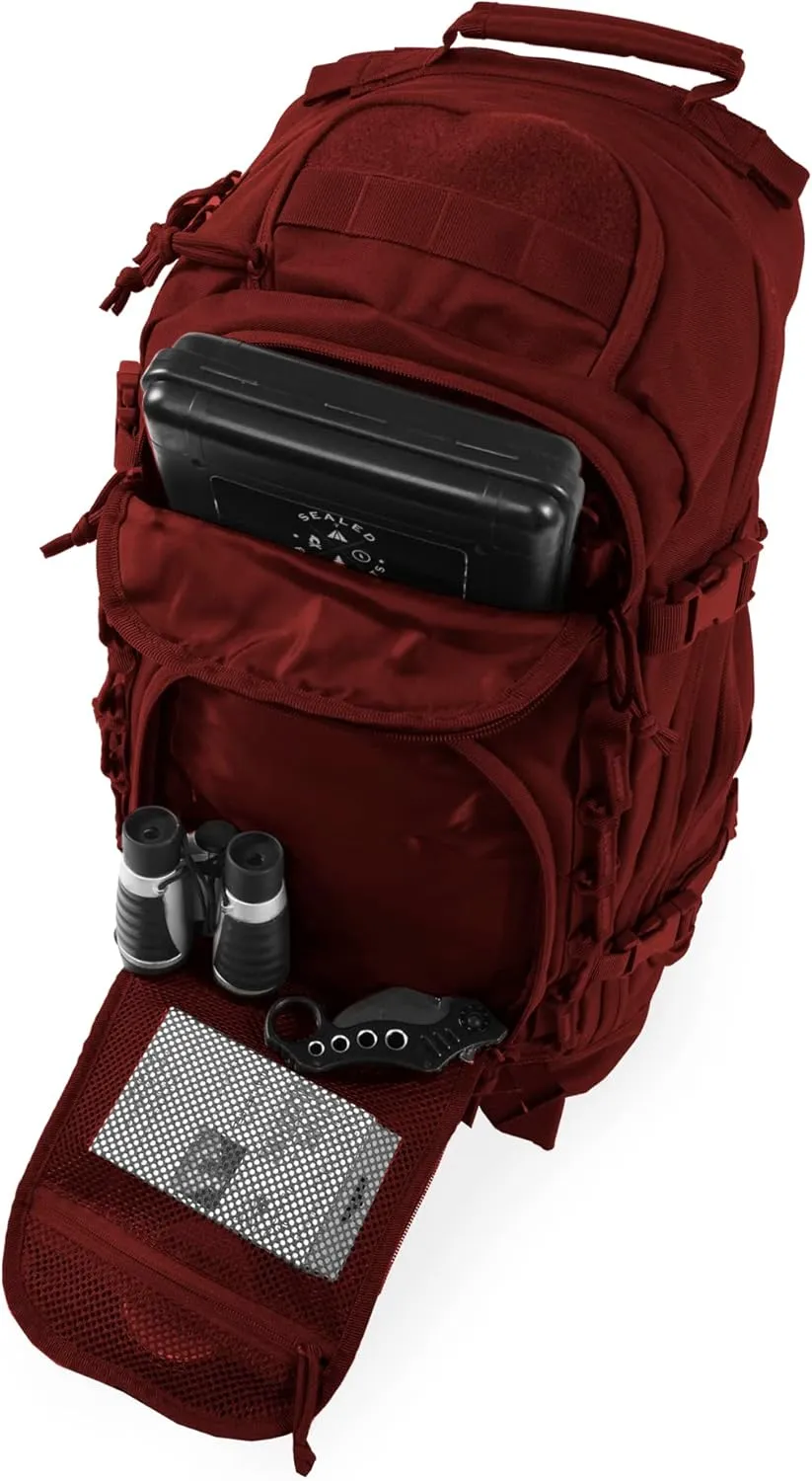 HIGHLAND TACTICAL Men's Foxtrot, Dark Maroon, One_Size
