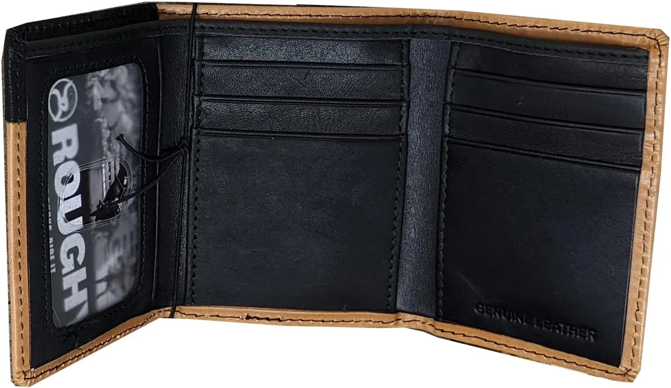 HOOEY Leather Tri-Fold Men's Wallet