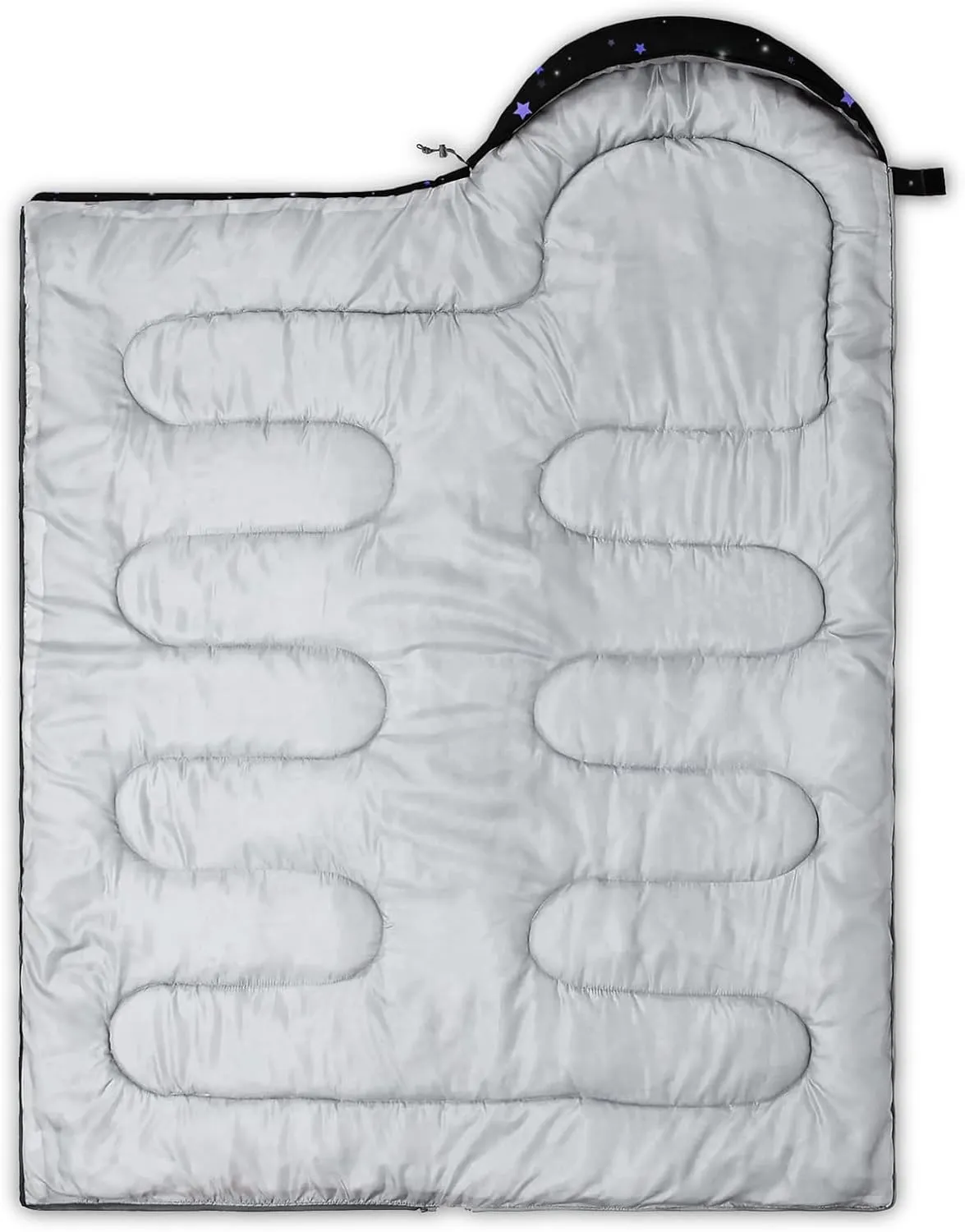 HOSIMA Butterfly Sleeping Bags for Adults and Kids for Camping,Black Gothic Ultralight Sleeping Bag for Cold Weather Summer.