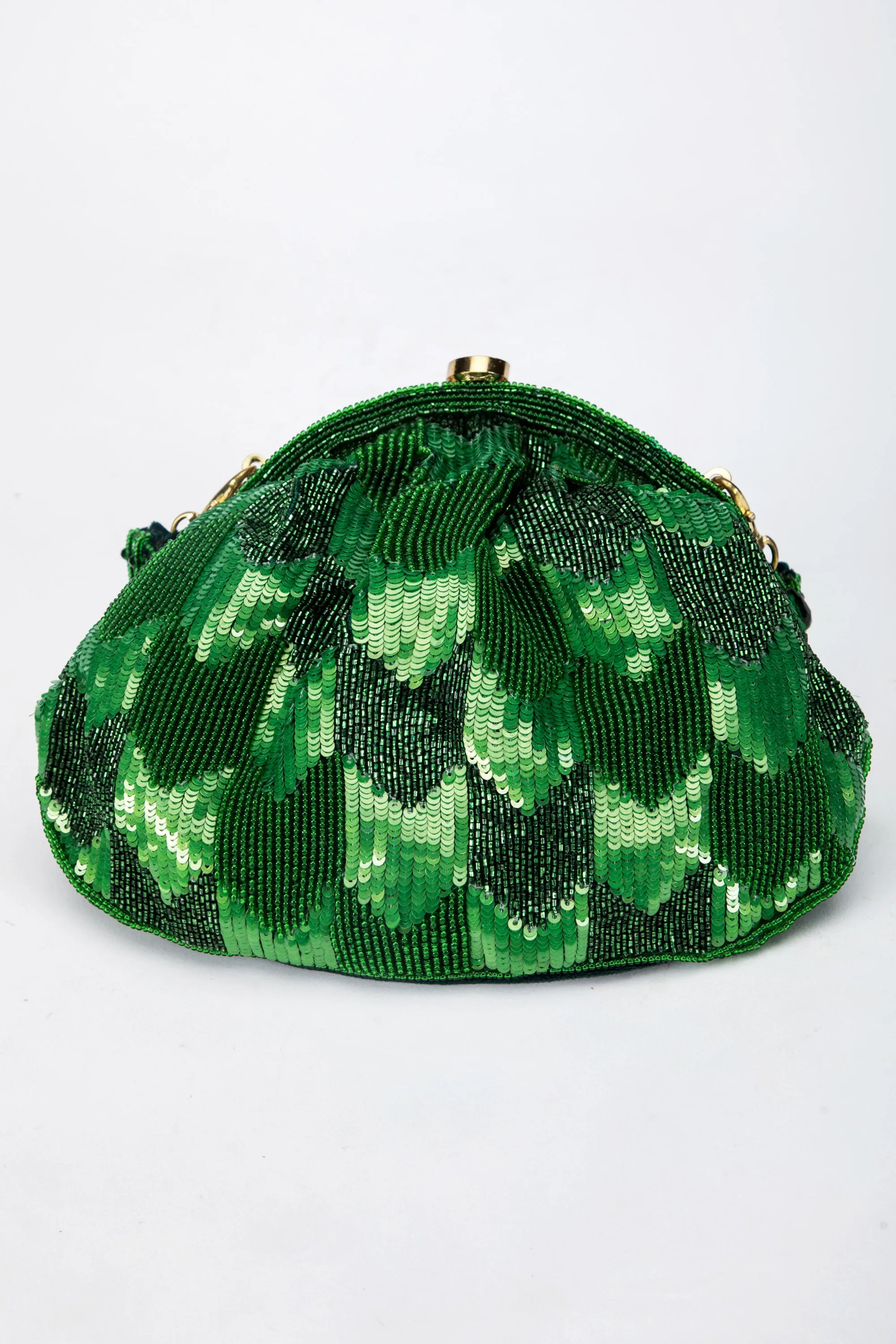 Hrutvy Clutch – Emerald Green