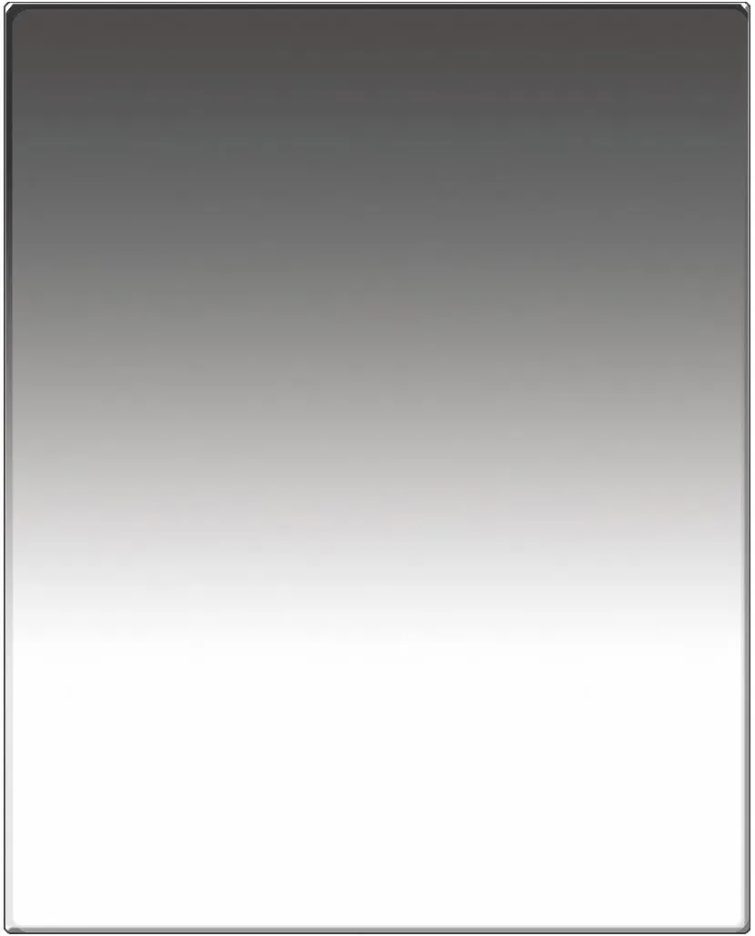 ICE 100mm x 150mm Soft Grad Filter Neutral Density Optical Glass ND GND with Hard Clamshell Case (ND8 3 Stops)