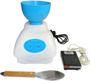 Impression Alginate Mixer HL-YMC 2 Lab Material Mixing Machine Gypsum Imprinter Button and Foot Pedal Pedal Control