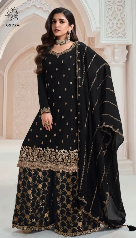 Indian Designer Ready To Wear Salwar Kameez Dress Pakistani Plazzo Stylish Suits