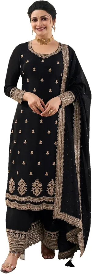 Indian Party Wear Shalwar Kameez Dupatta Suits Pakistani Designer Plazzo Dresses