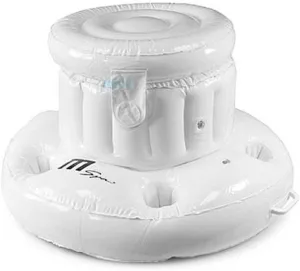 Inflatable Ice Box with Cup Holders for Indoor/Outdoor Pool and Spa Party by MSPA