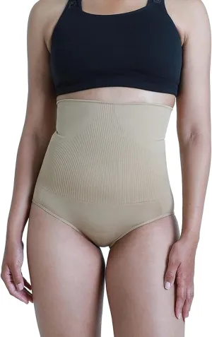 Ingrid & Isabel Basics - Postpartum Compression Underwear - Seamless High Waisted Underwear - Over the Belly Fit