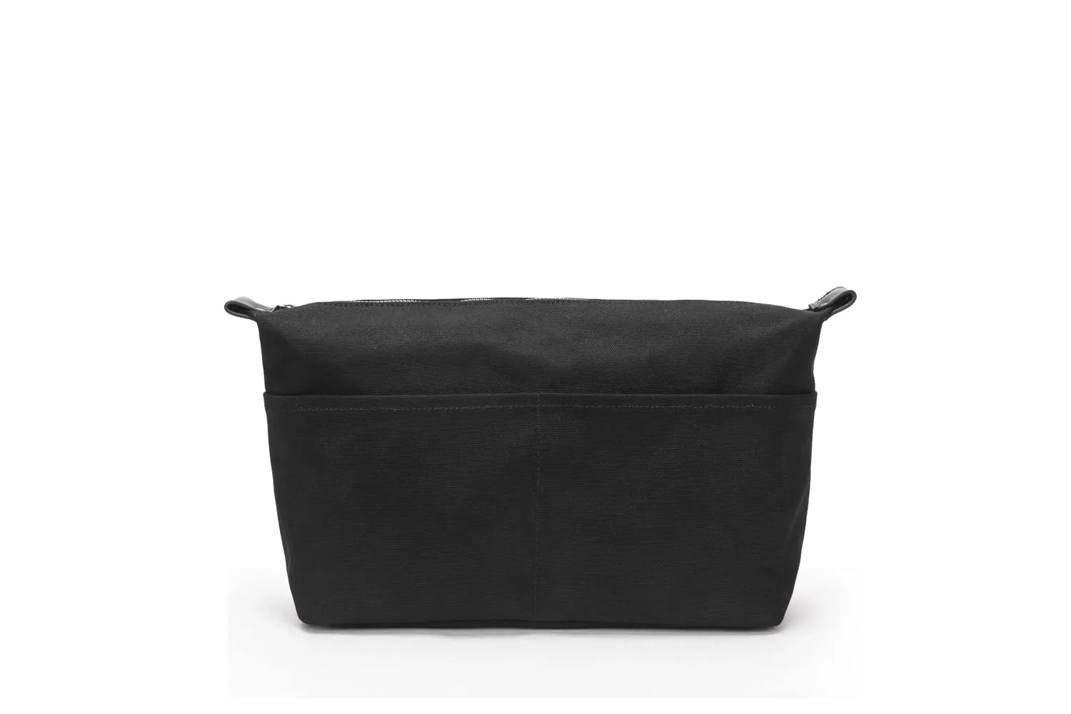 Insert Storage Bag Purse Organizer and Cosmetic Travel Bags for Women Makeup Bag with Compartments Three Sizes Cotton Canvas built-in compartments functiona and fashionable