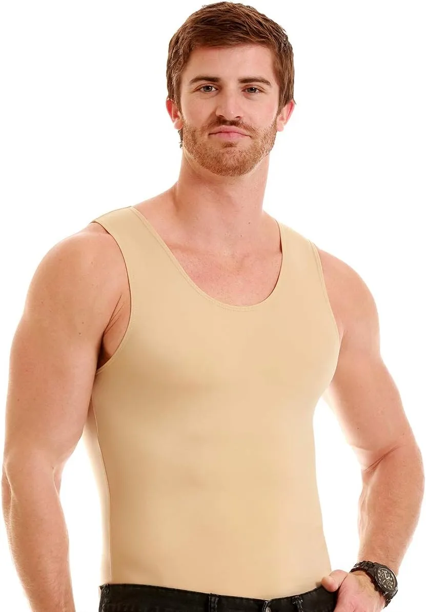 Insta Slim ISPRO Slimming Muscle Tank Top Shapewear Compression Shirt for Men (Made in The USA)