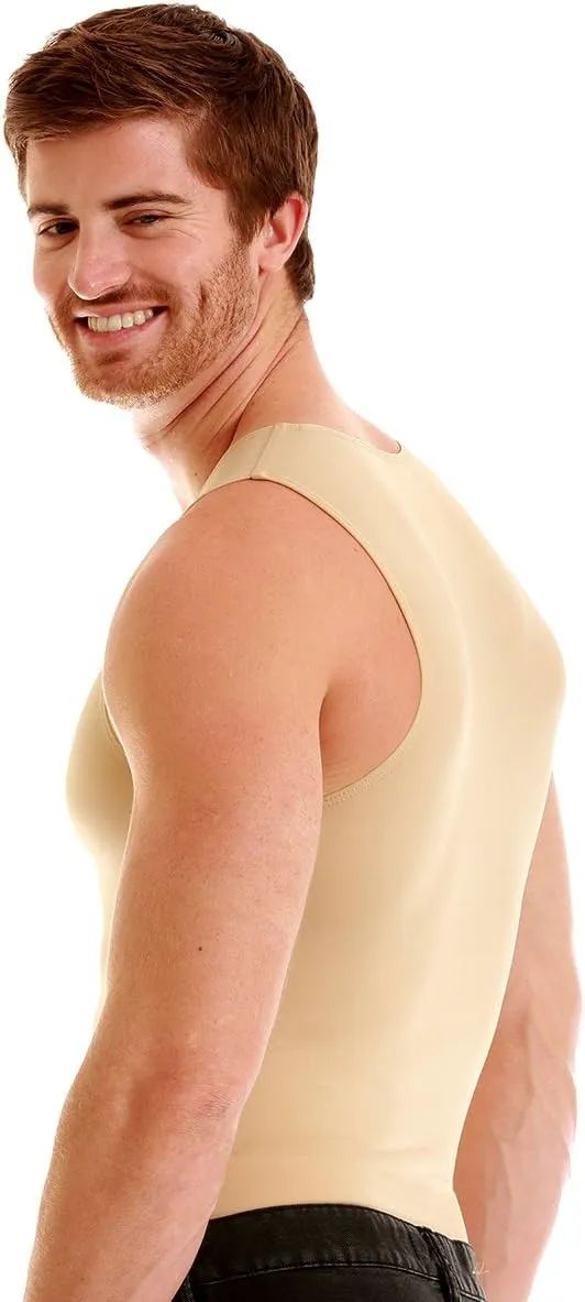 Insta Slim ISPRO Slimming Muscle Tank Top Shapewear Compression Shirt for Men (Made in The USA)