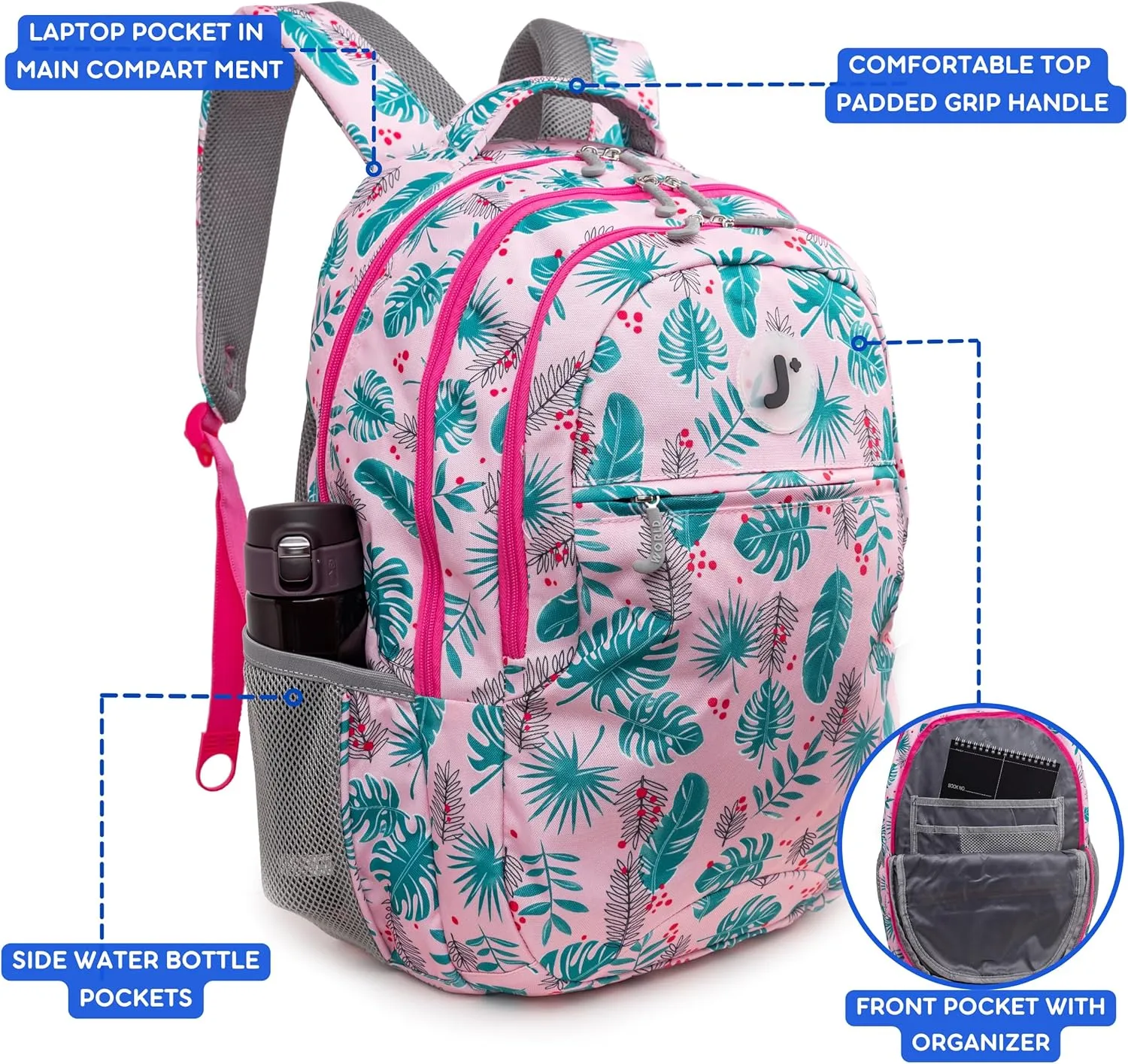 J World New York Cornelia Laptop Backpack