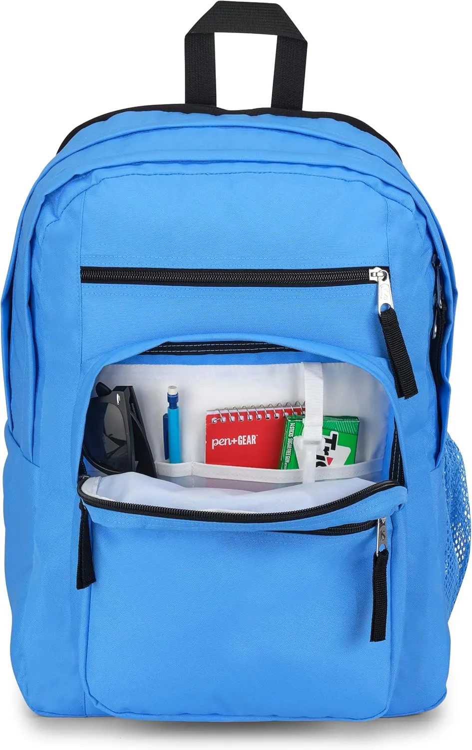 JanSport BIG STUDENT Small handbag, Blue Neon, Rozmiar uniwersalny, Big Student