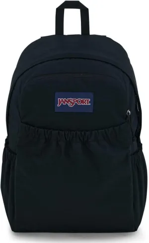 JanSport Slouch Pack - Fully Padded Back Panel - Comfortable and Ideal Storage - Black