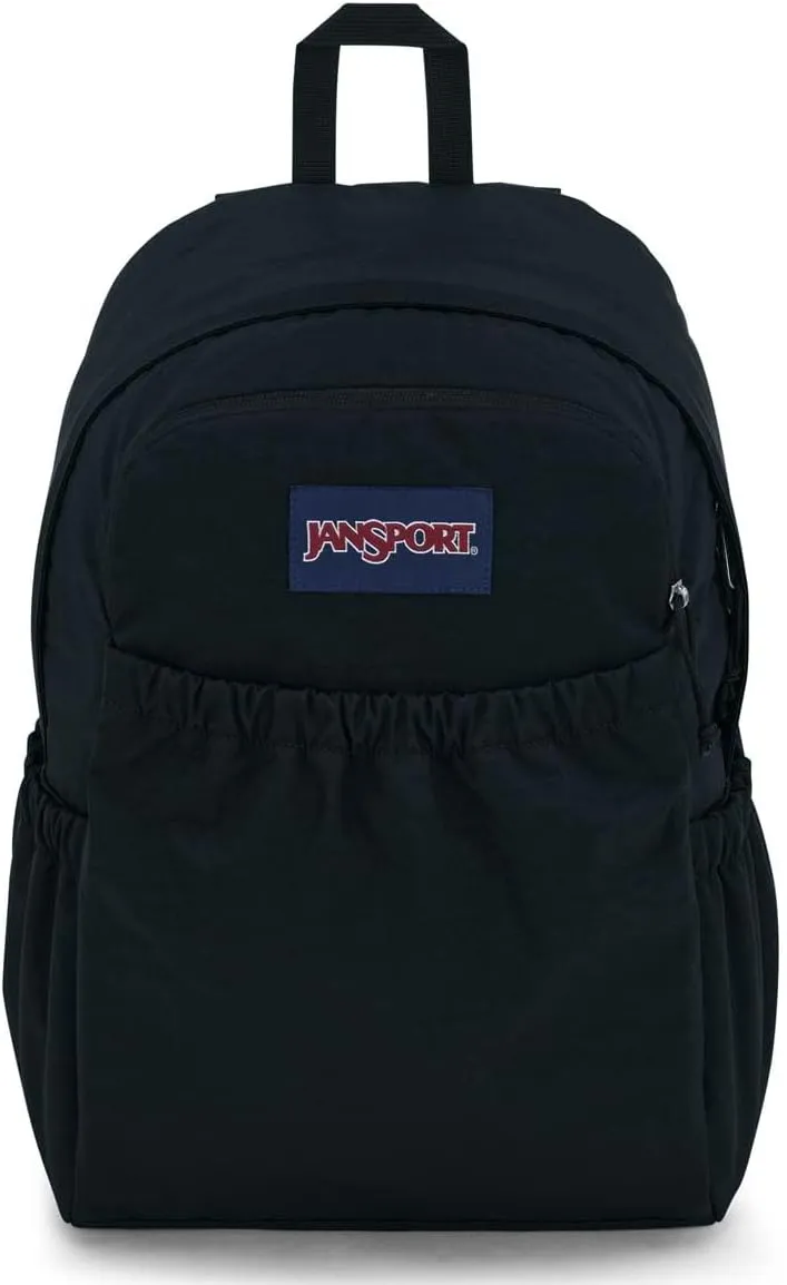 JanSport Slouch Pack - Fully Padded Back Panel - Comfortable and Ideal Storage - Black