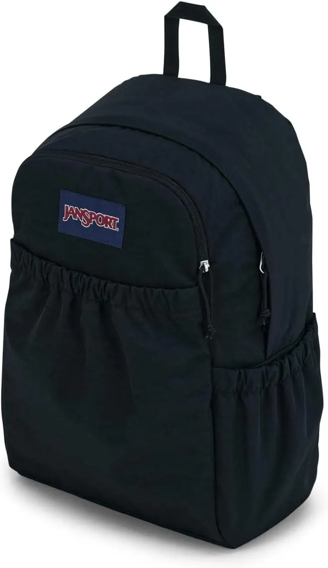 JanSport Slouch Pack - Fully Padded Back Panel - Comfortable and Ideal Storage - Black