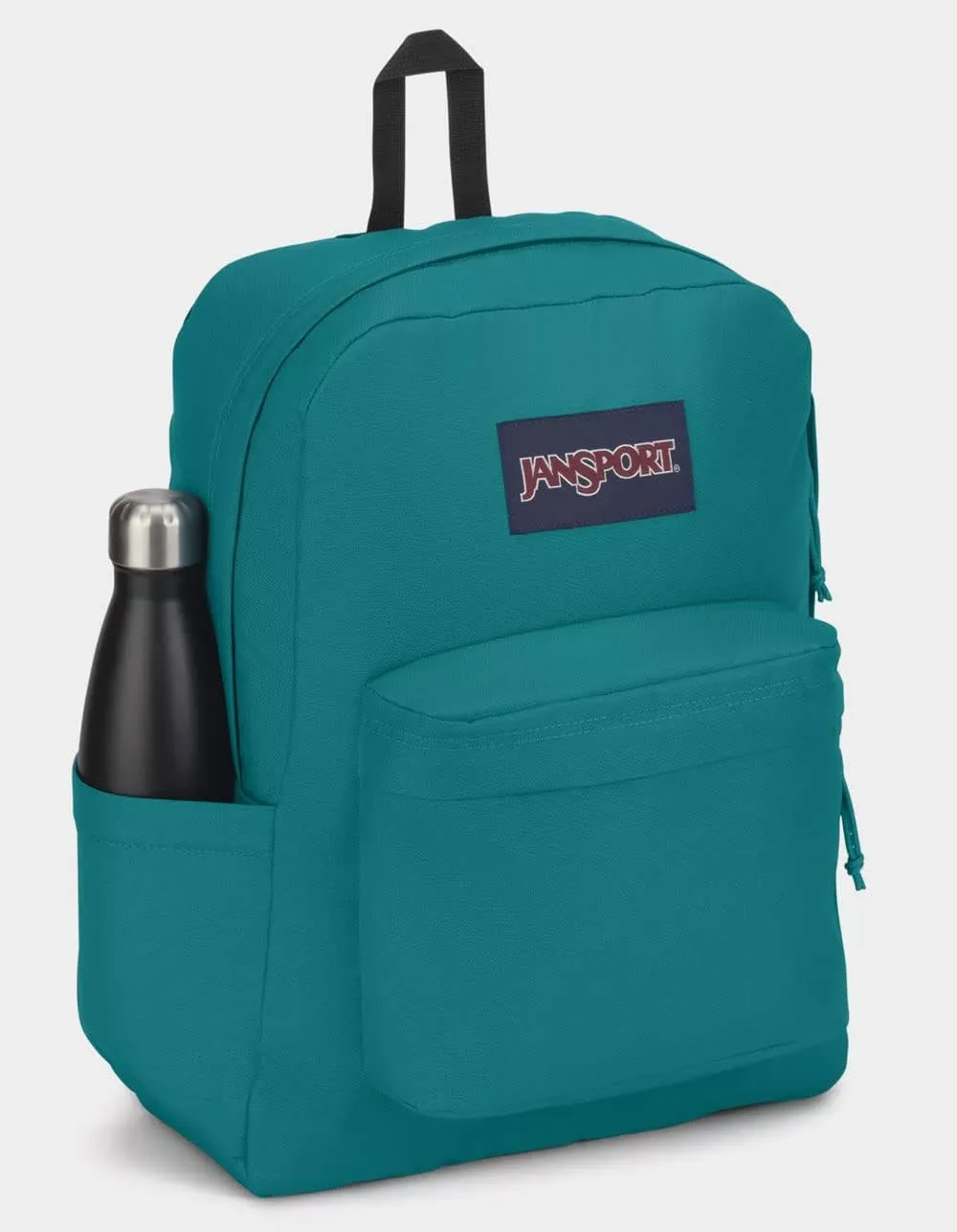 JanSport Superbreak Plus Backpack - Work, Travel, or Laptop Bookbag with Water Bottle Pocket - Aqua