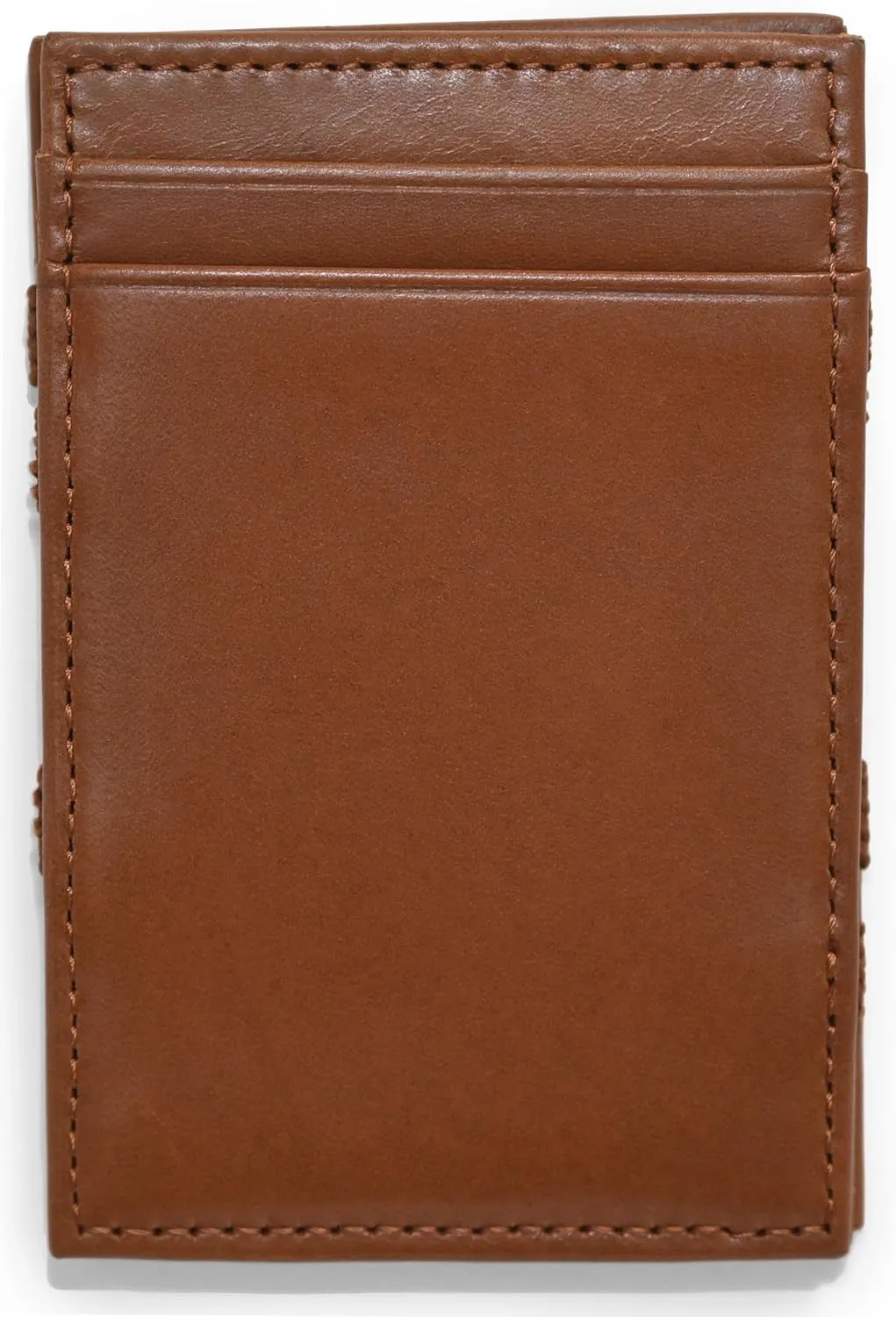 J.Crew Mercantile Men's Leather Magic Wallet (Tan)
