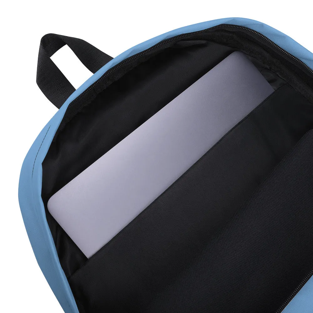 JORDY BLUE - WATER-RESISTANT BACKPACK WITH LAPTOP POCKET