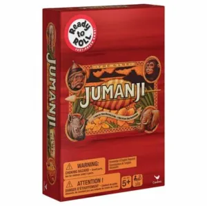 JUMANJI *THE GAME* Ready to ROLL FAST-PACED GAME! For 2 Players NEW! 5  (sealed)